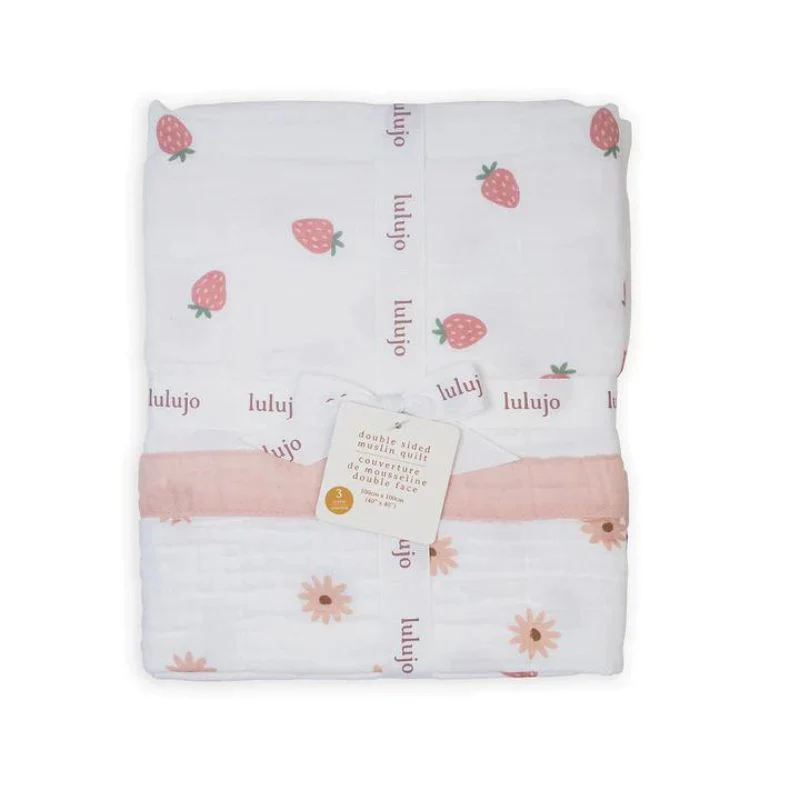 Reversible Muslin Blanket
