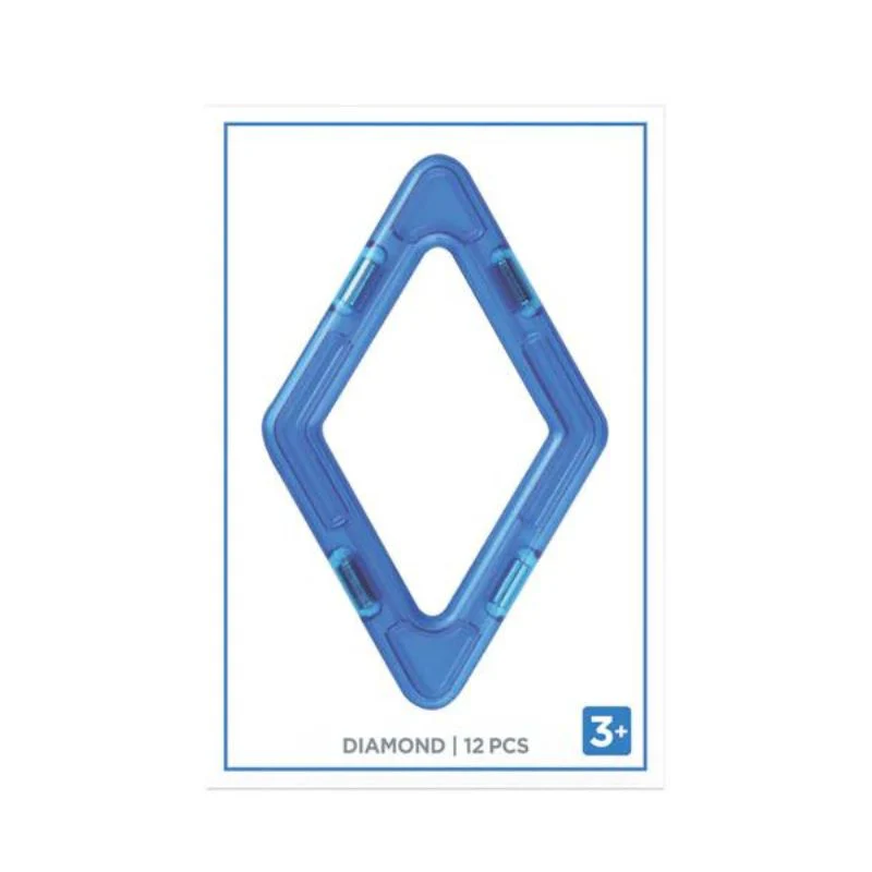 Rainbow Magnetic Shapes - 12 Pieces - Image 12