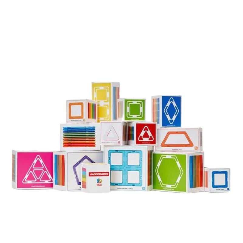 Rainbow Magnetic Shapes - 12 Pieces - Image 19
