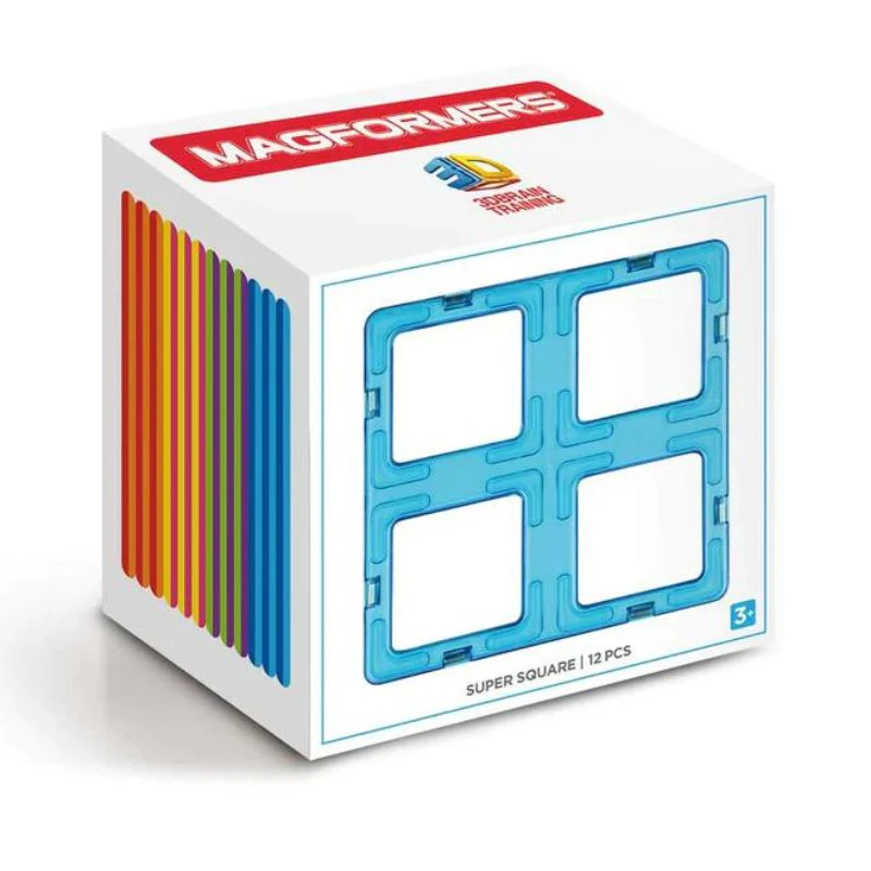 Rainbow Magnetic Shapes - 12 Pieces - Image 43