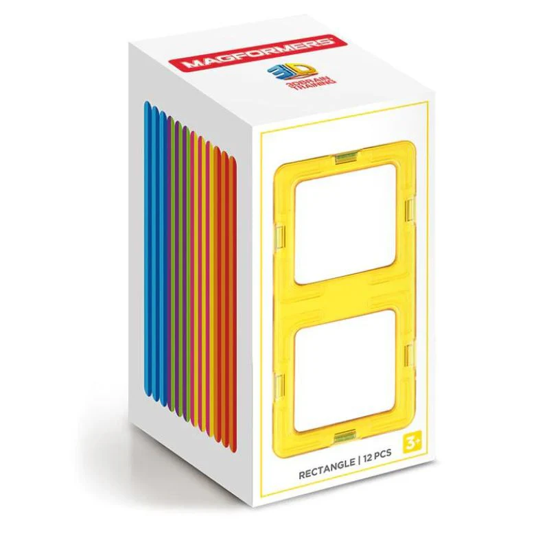 Rainbow Magnetic Shapes - 12 Pieces - Image 55