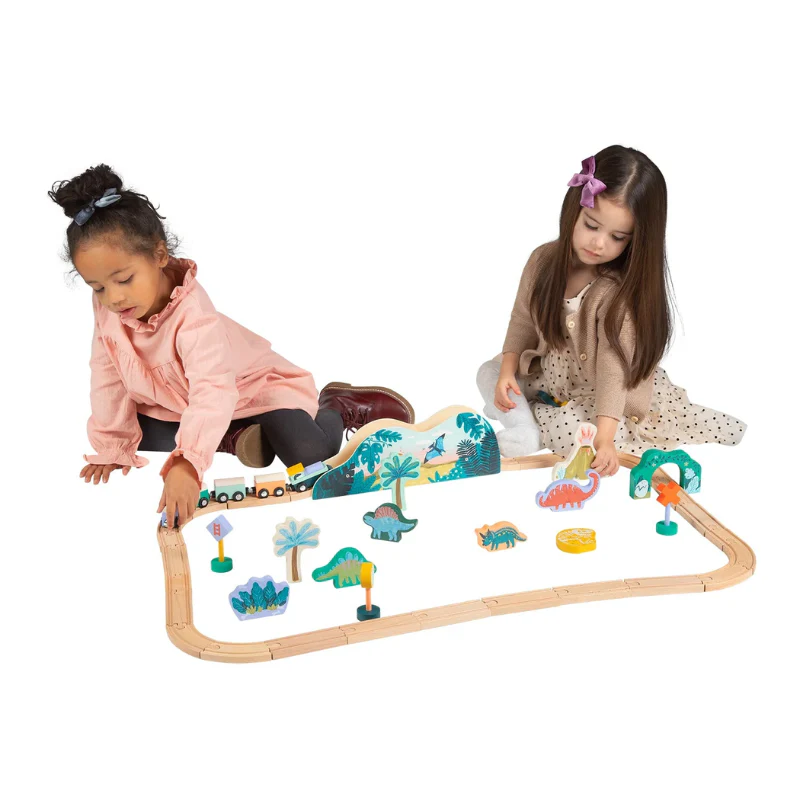 T-Rex Express Wooden Train Set - Image 5
