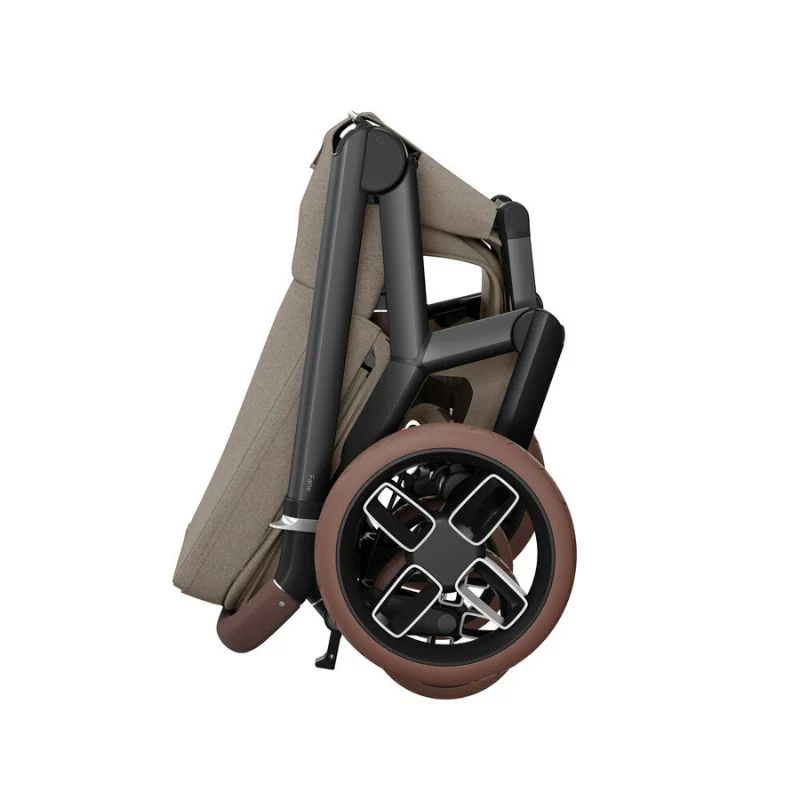 Fame Stroller + Mico Luxe Car Seat Travel System - Twillic Truffle - Image 4