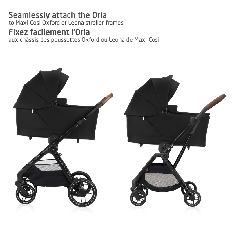 Oria Bassinet Carry Cot - Twillic Black - Image 8