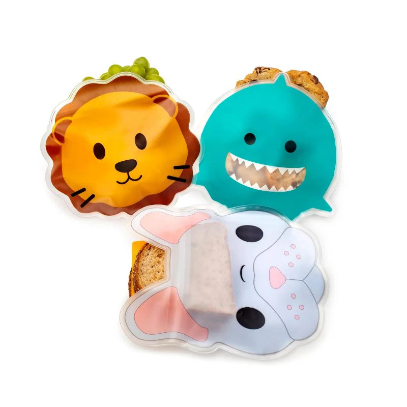 Reusable Animal Snack Bags - 6 Pack - Image 4