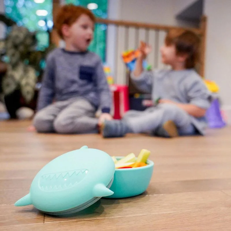 Silicone Animal Bowl with Lid and Utensils - Image 20