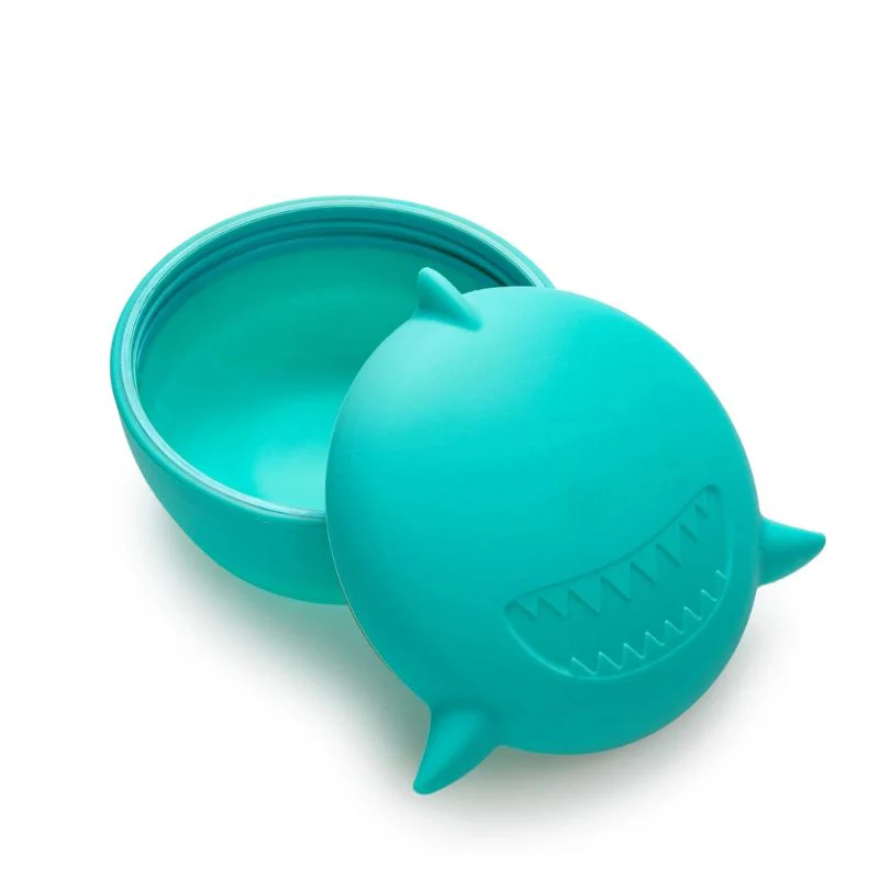Silicone Animal Bowl with Lid and Utensils - Image 24