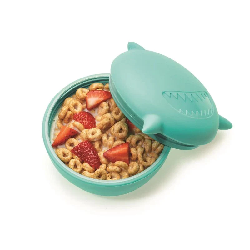 Silicone Animal Bowl with Lid and Utensils - Image 25