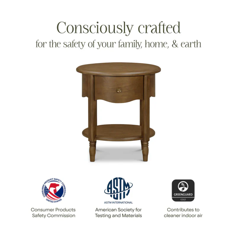 Liberty Assembled Nightstand - Image 8