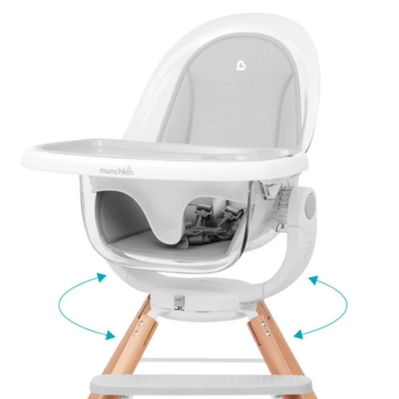 360° Cloud Swivel High Chair - Image 2