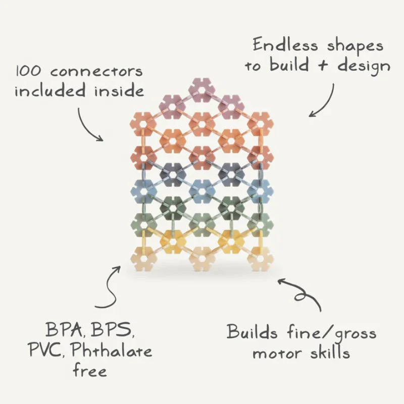 Hex Connect Building Toy Set - Image 7