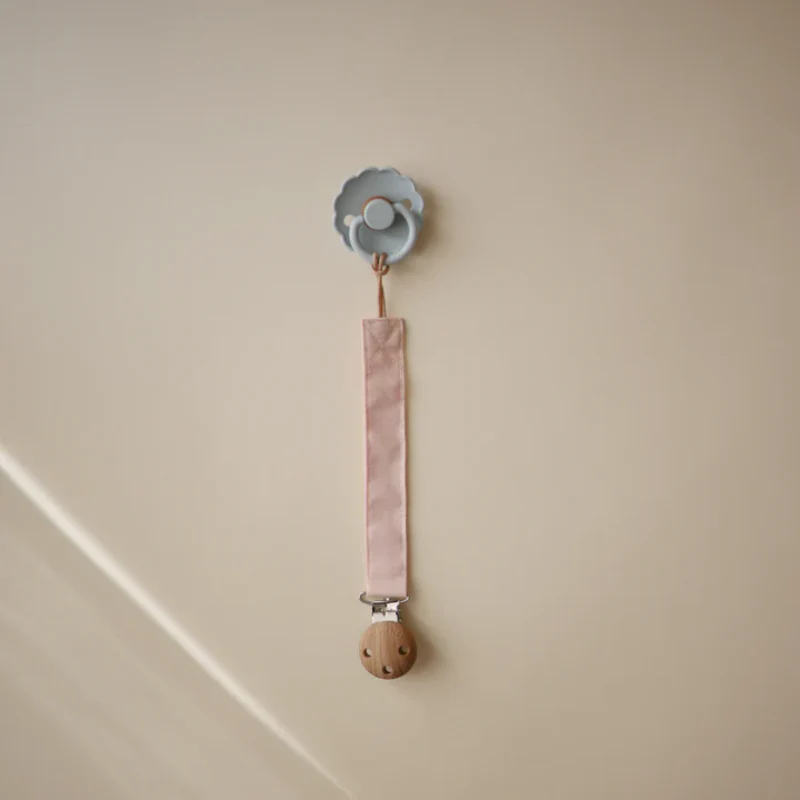 Linen Pacifier Clip - 2 Pack - Image 8