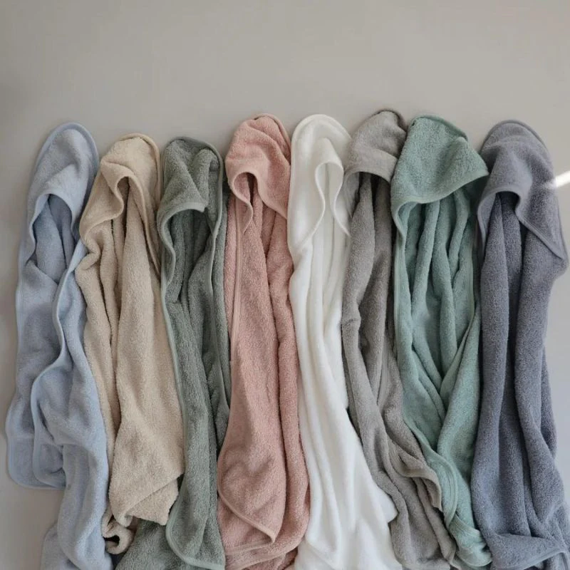Organic Cotton Baby Hooded Towel - Image 36