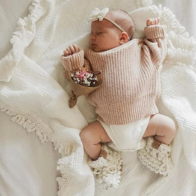 Organic Muslin Swaddle Blanket - Image 13