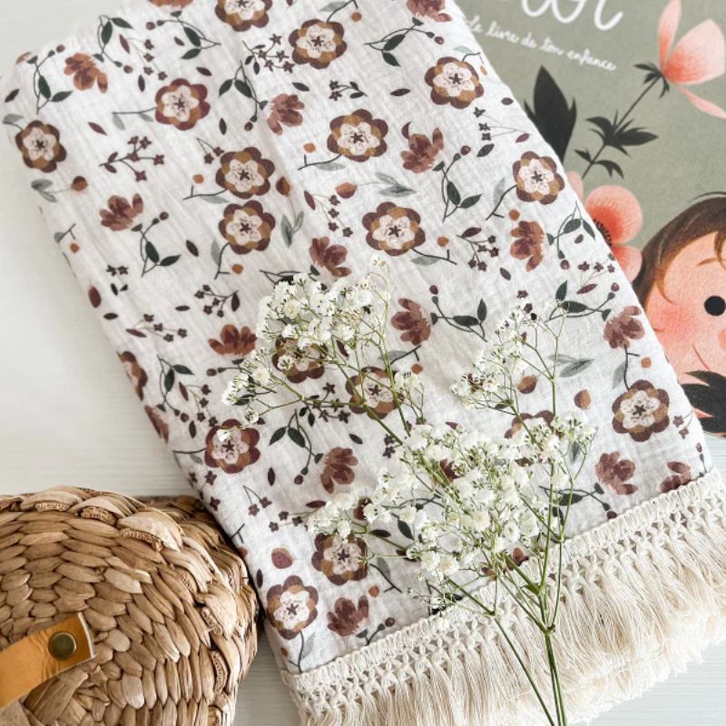 Organic Muslin Swaddle Blanket - Image 16