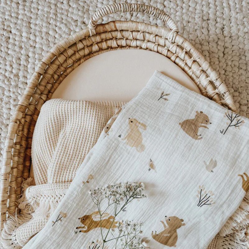 Organic Muslin Swaddle Blanket - Image 26
