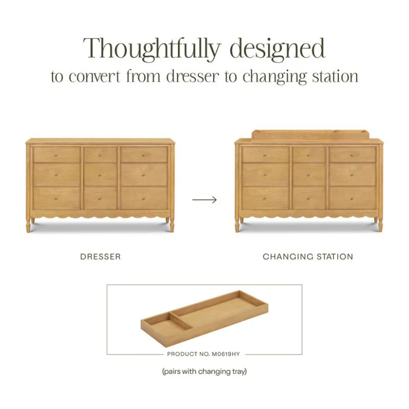Ambrosia 9-Drawer Dresser - Image 3