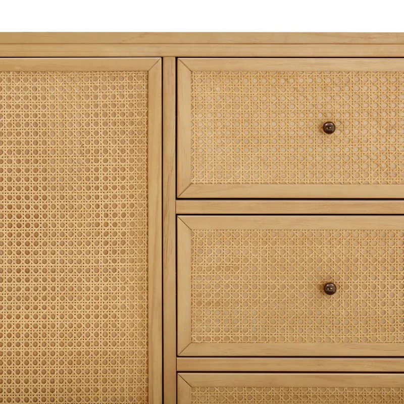 Marin Honey Cane Chifforobe - Image 6