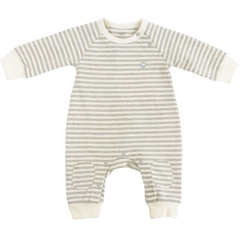 French Terry Long Sleeve Romper - Image 2
