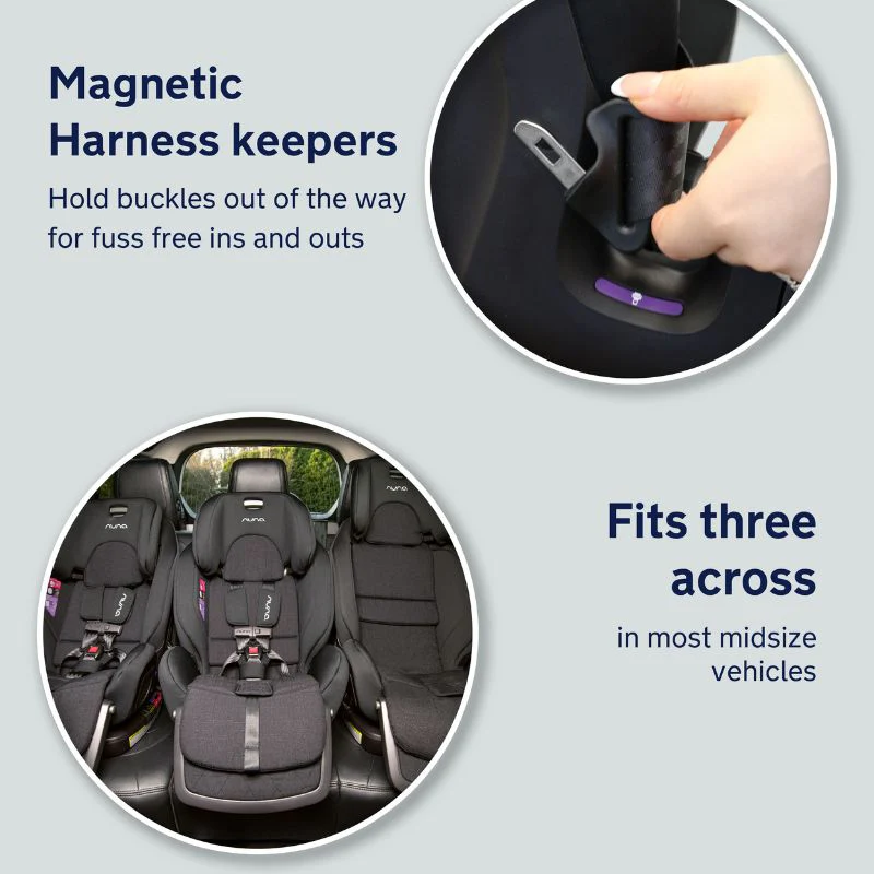 ROYL Harnessed Booster Car Seat - Caviar - Image 16