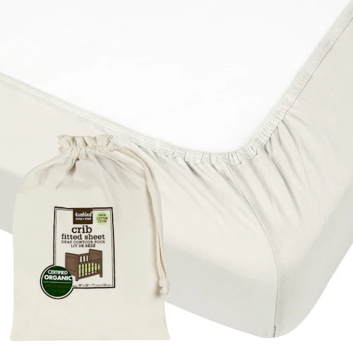 Organic Fitted Crib Sheet - Image 4