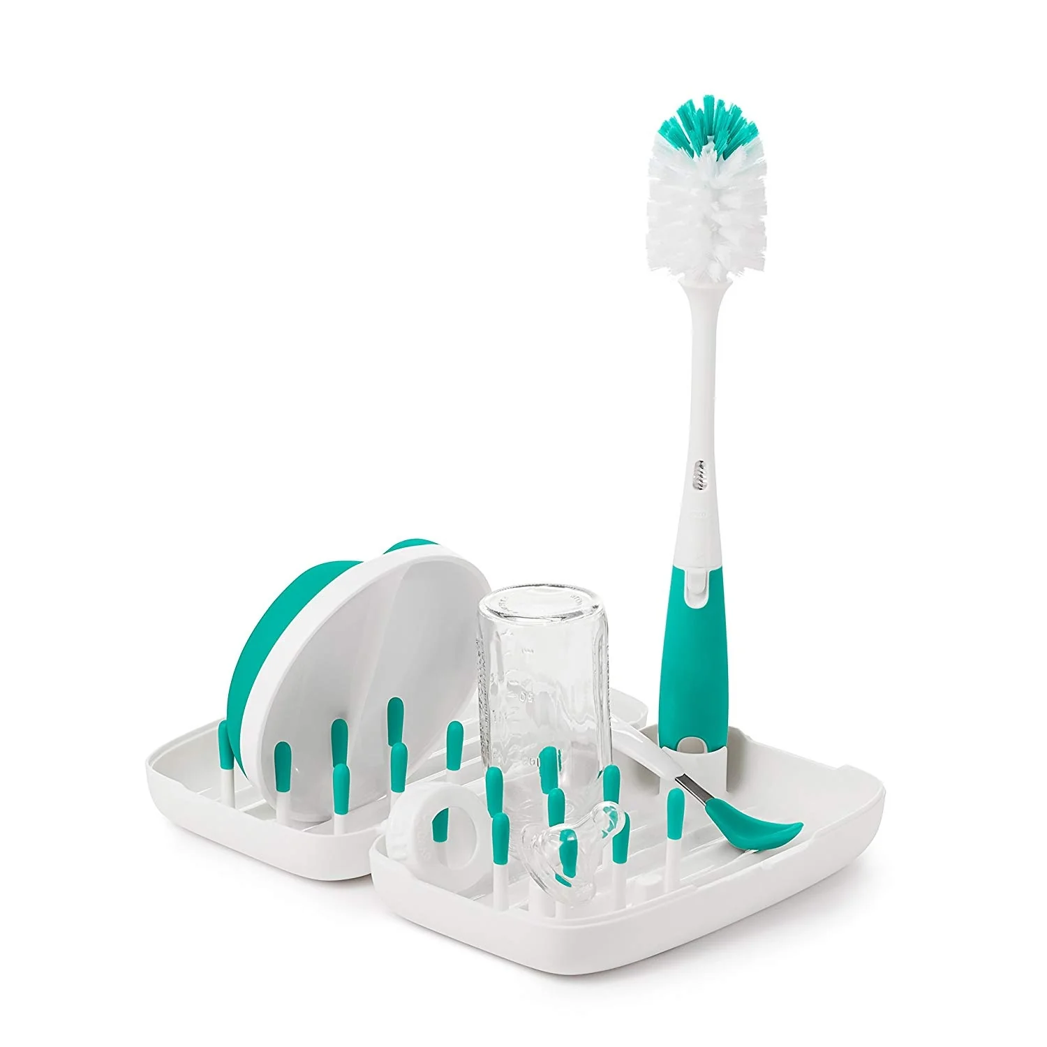 On-the-Go Drying Rack with Bottle Brush - Image 3