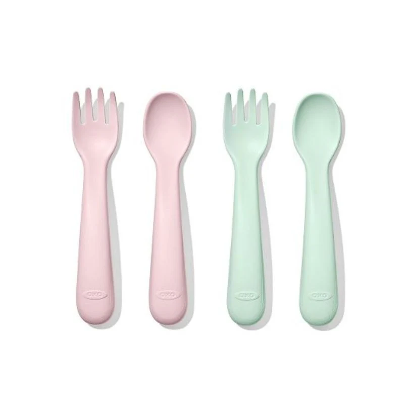 Plastic Fork & Spoon Set - Image 2