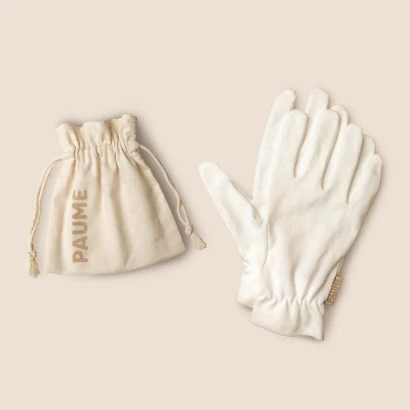 Organic Cotton Overnight Gloves - Image 4