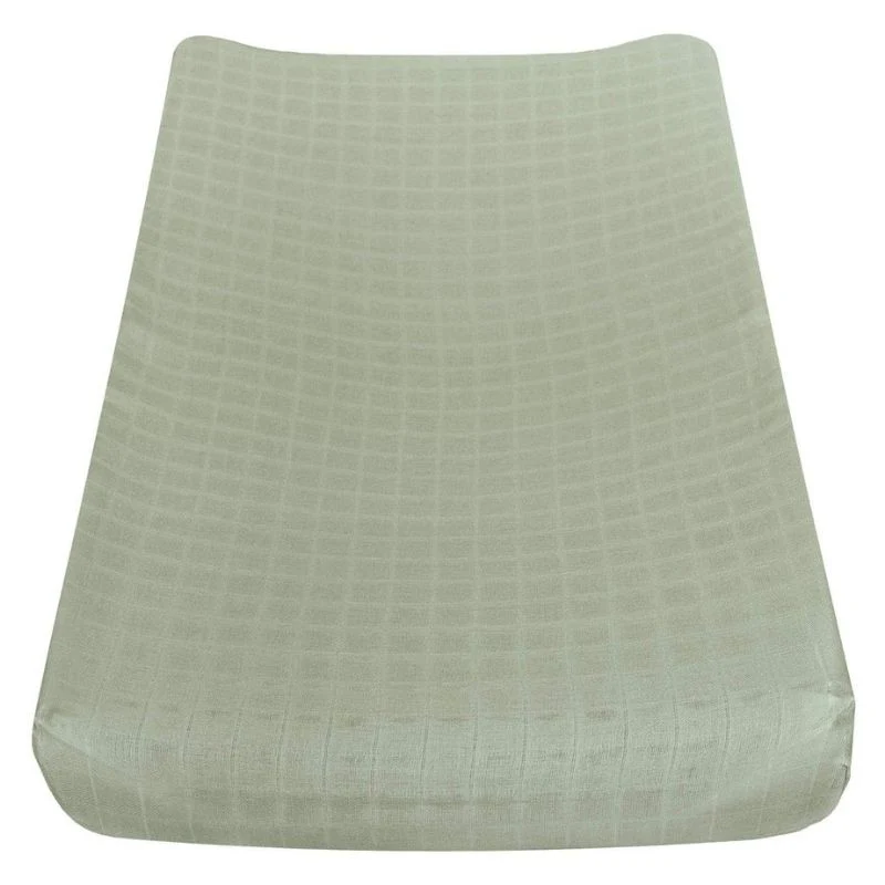 Cotton Muslin Changing Pad Cover - Image 5