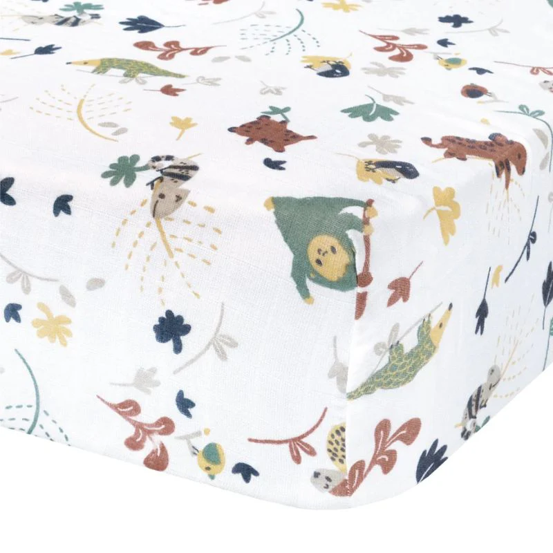 Cotton Muslin Fitted Sheet - Image 32