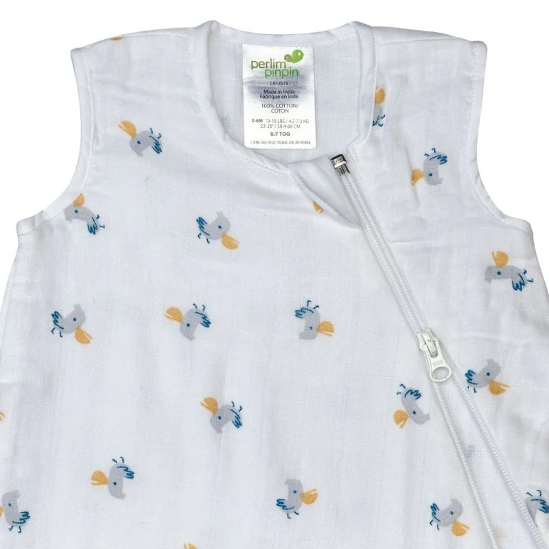 Cotton Muslin Sleep Bag - 0.7 TOG - Image 78