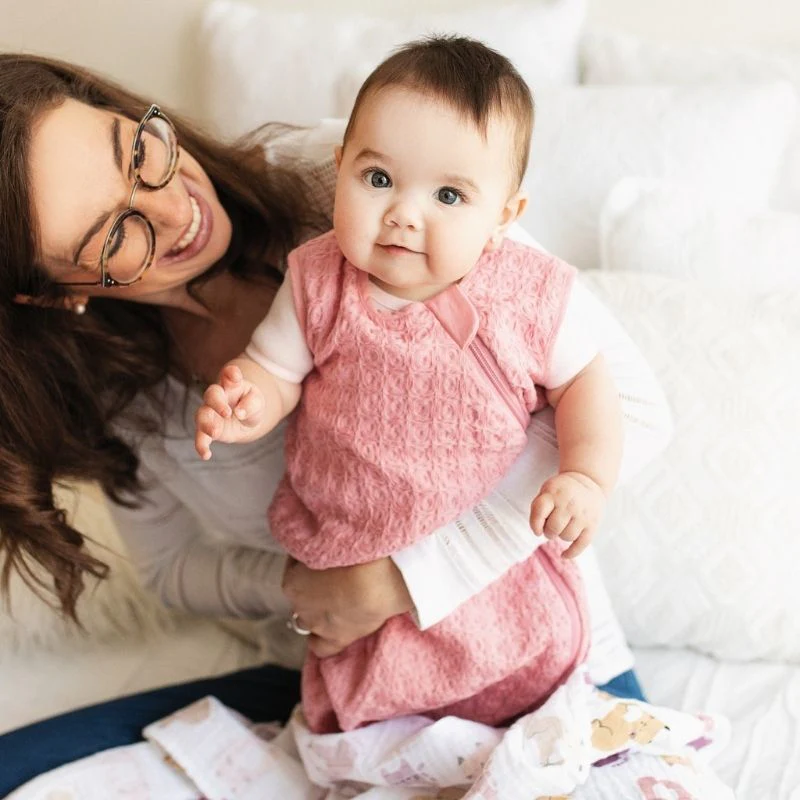 Waffle Muslin Sleep Bag - 1.0 TOG - Image 3