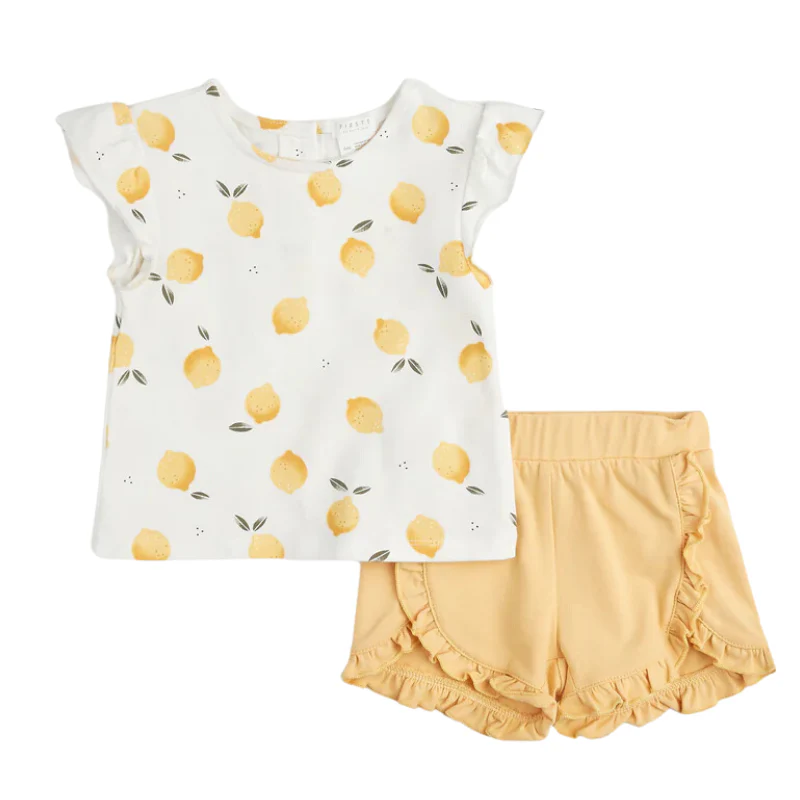 Girls 2 Piece Shorts Set - Image 2