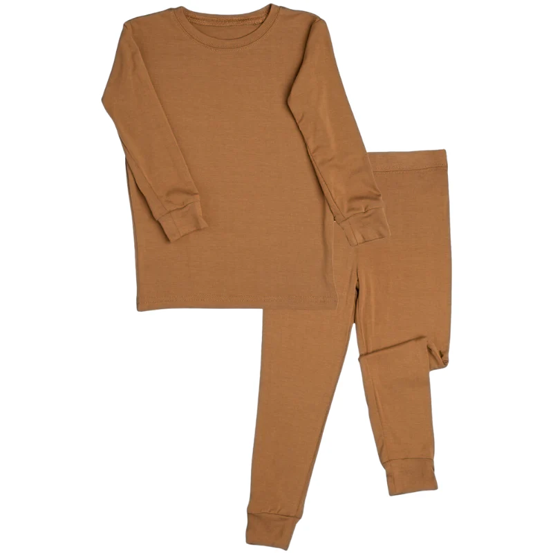 2 Piece Long Sleeve Bamboo Set - Solids - Image 12