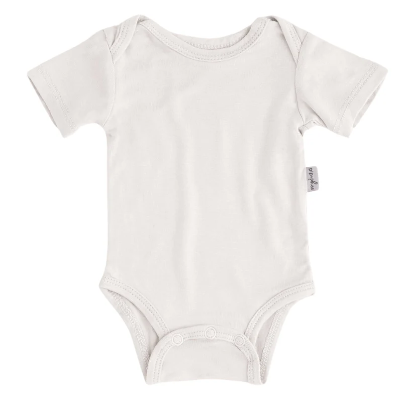 Bamboo Short Sleeve Bodysuits - Solids - Image 16