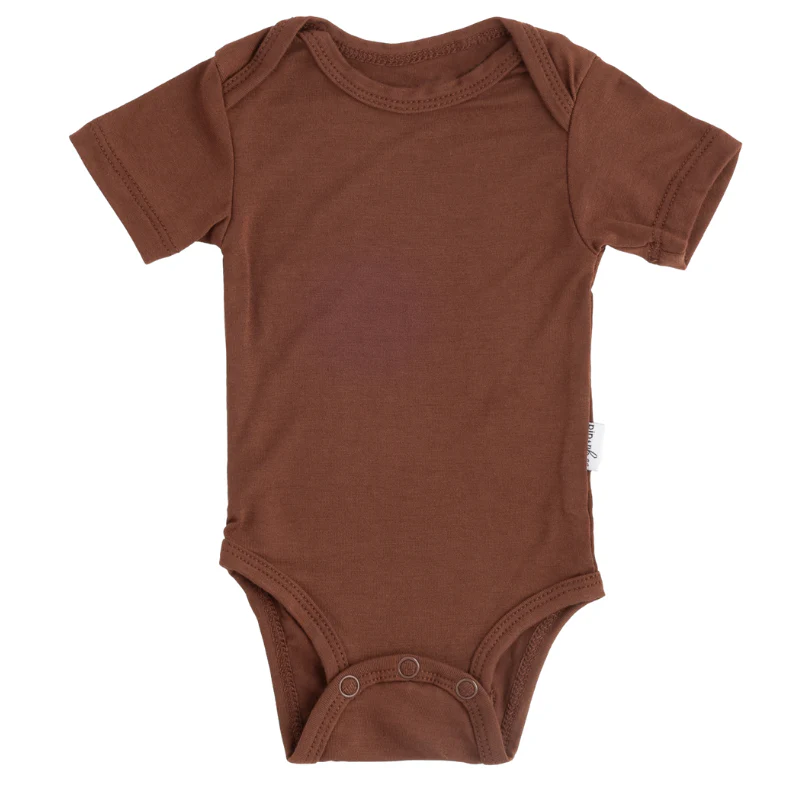 Bamboo Short Sleeve Bodysuits - Solids - Image 18