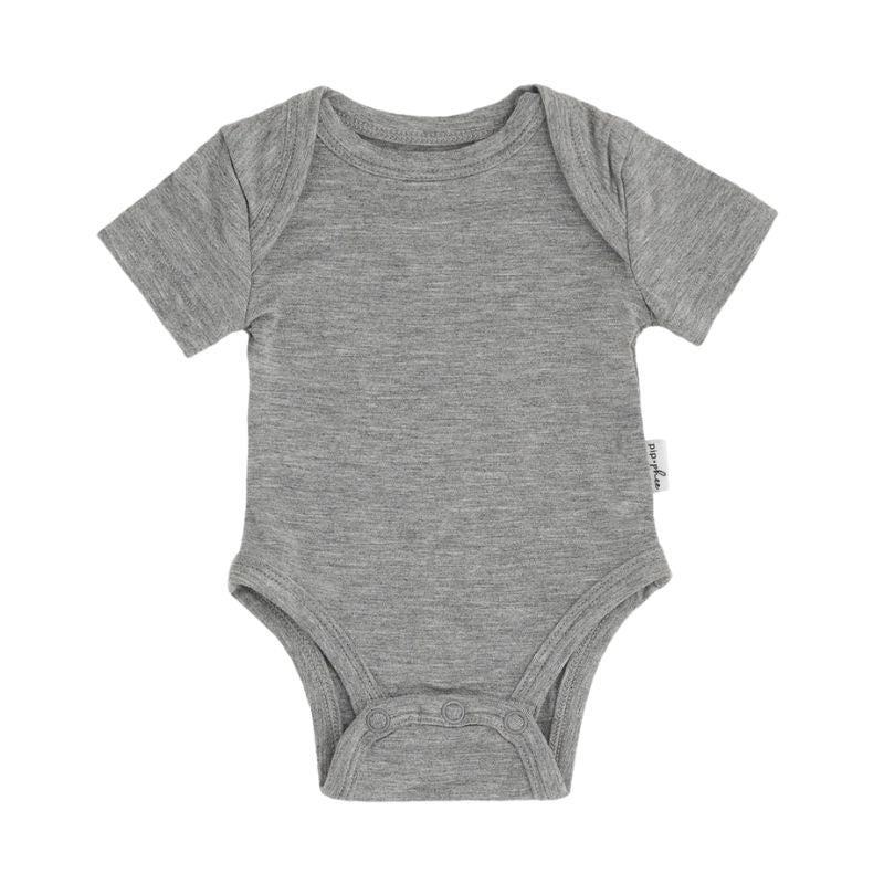 Bamboo Short Sleeve Bodysuits - Solids - Image 22