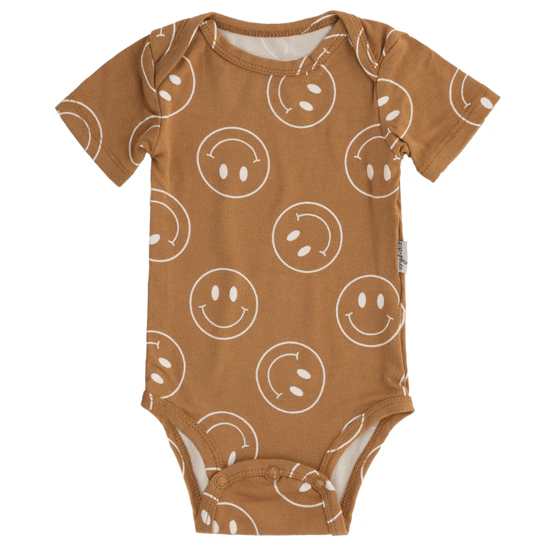 Bamboo Short Sleeve Bodysuits - Solids - Image 23