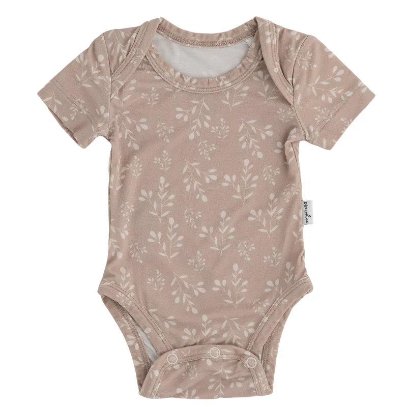 Bamboo Short Sleeve Bodysuits - Prints