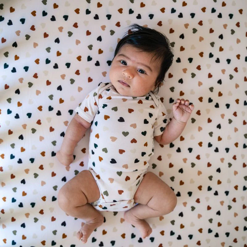 Bamboo Short Sleeve Bodysuits - Prints - Image 13