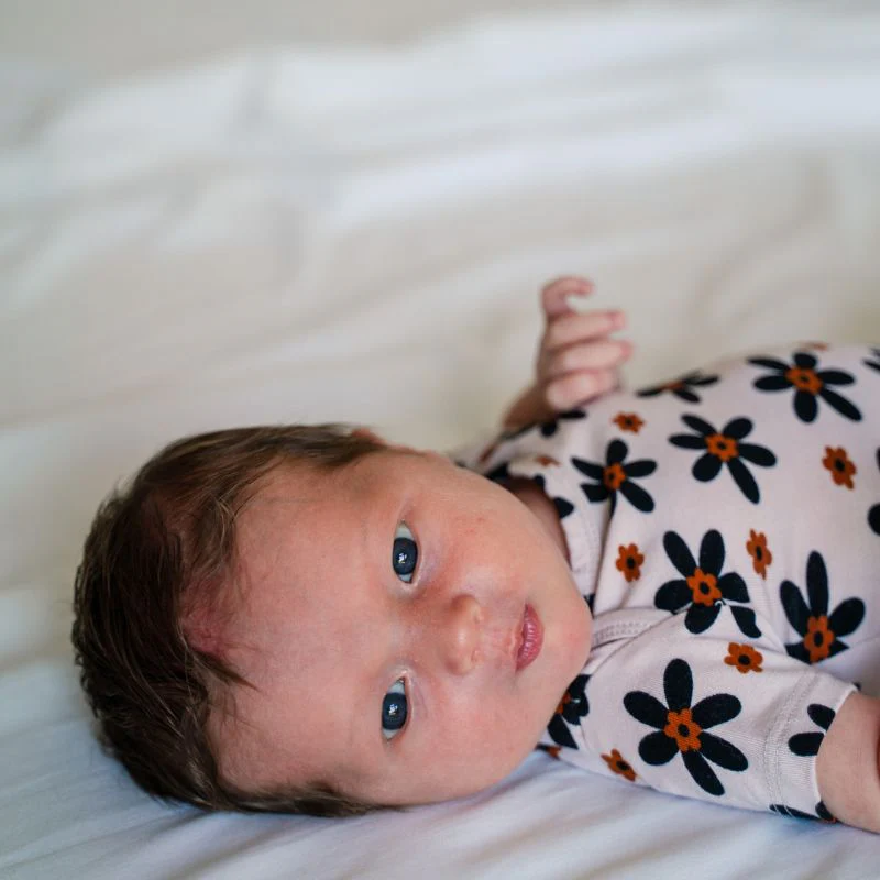 Bamboo Short Sleeve Bodysuits - Prints - Image 18