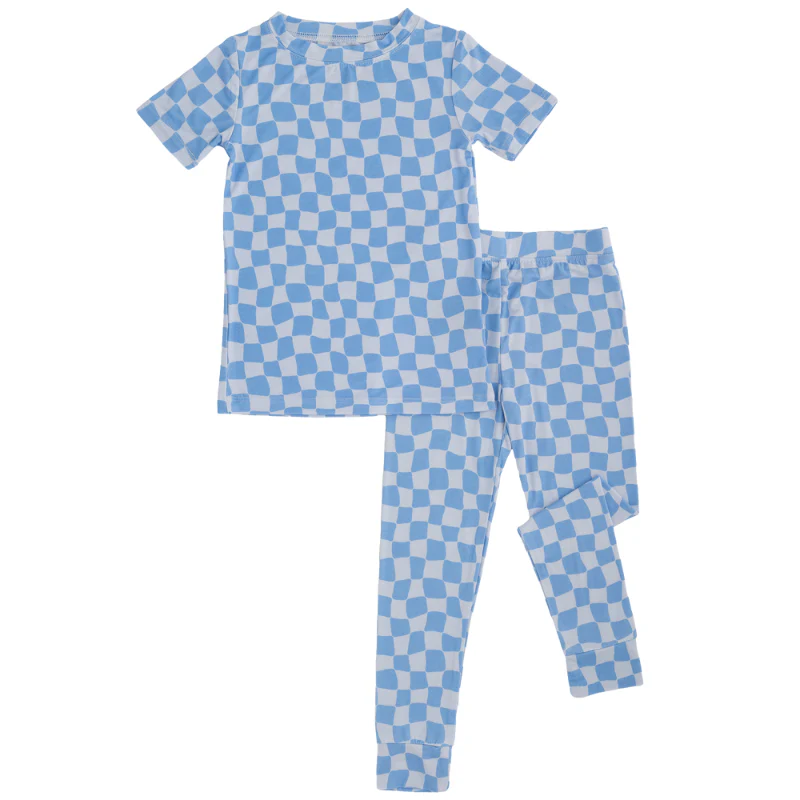 Bamboo Short Sleeve 2-Piece Pajama Set - Image 2