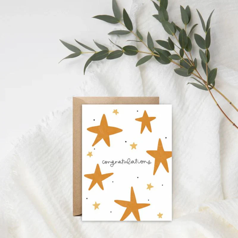 Card - Congratulations Stars - Image 3