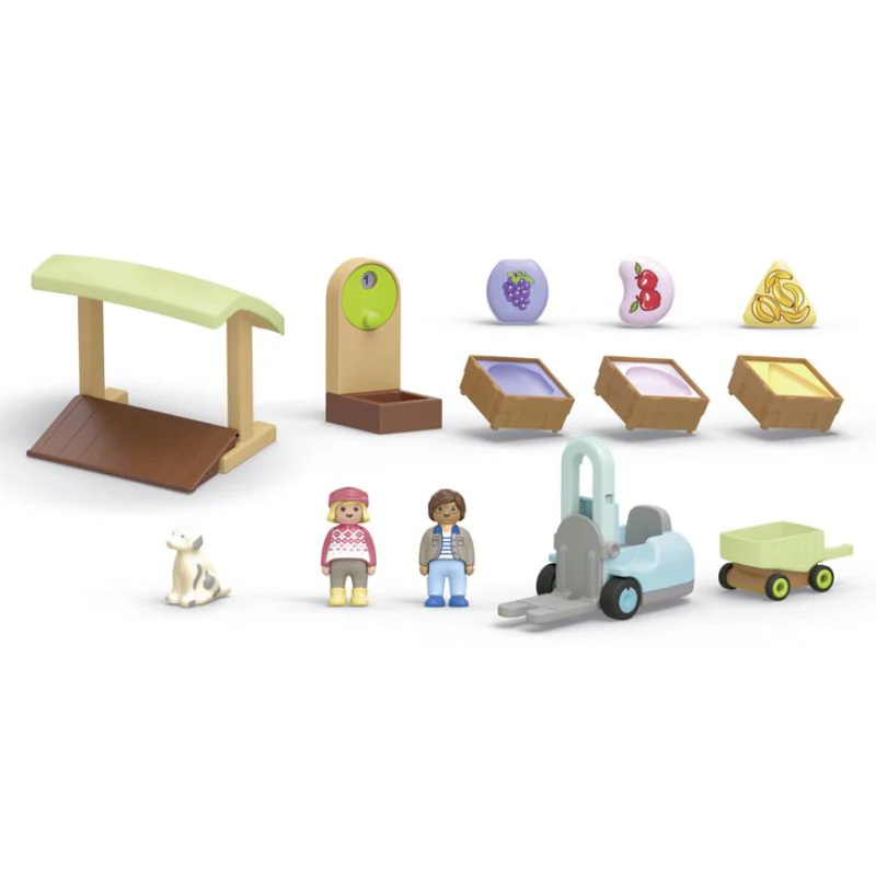 Organic Market Stall & Forklift - Image 2