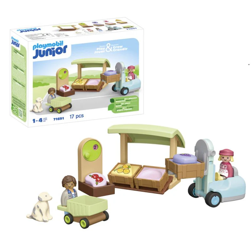 Organic Market Stall & Forklift - Image 3