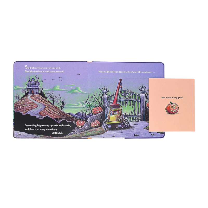 Construction Site Gets a Fright: A Halloween Lift-the-Flap Book - Image 2