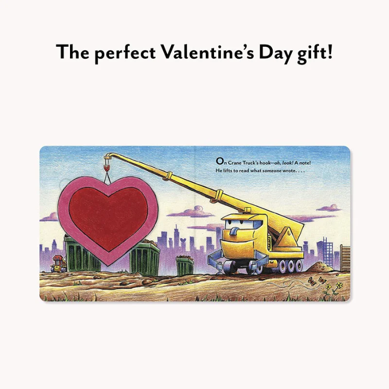Construction Site: You’re Just Right: A Valentine Lift-the-Flap Book - Image 2
