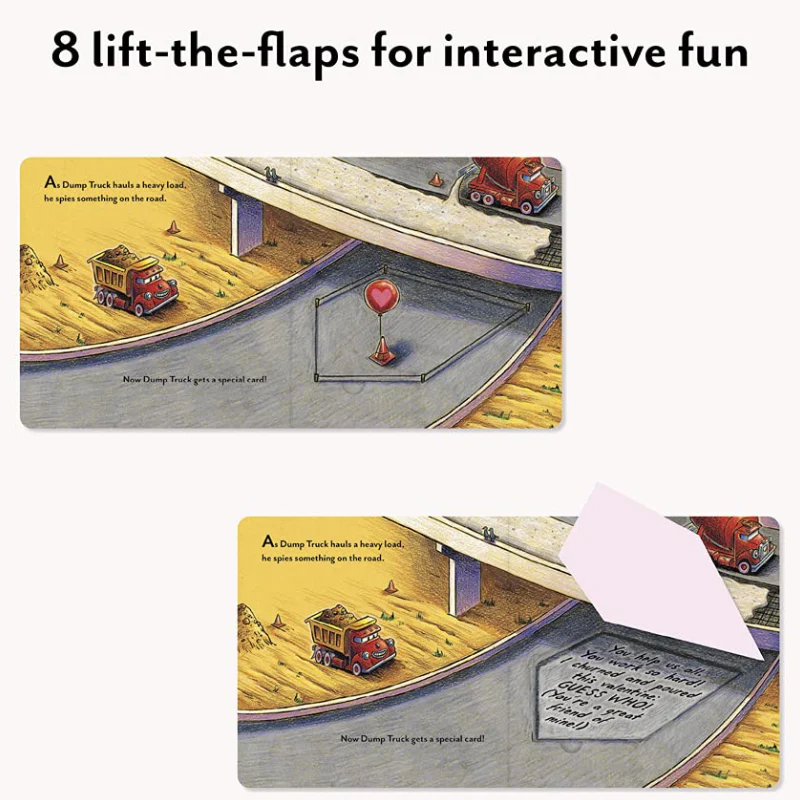 Construction Site: You’re Just Right: A Valentine Lift-the-Flap Book - Image 3