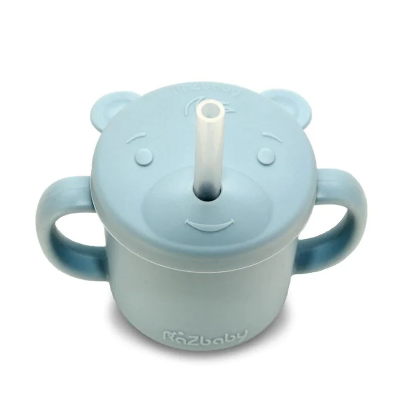 Oso-Cup Silicone Cup + Straw - Image 4