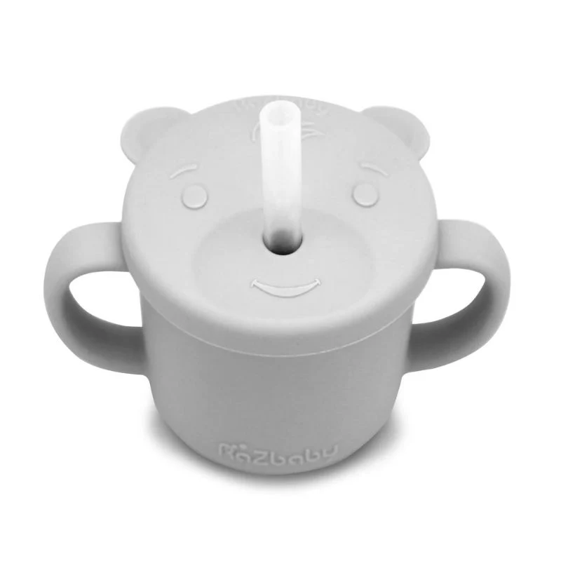 Oso-Cup Silicone Cup + Straw - Image 5